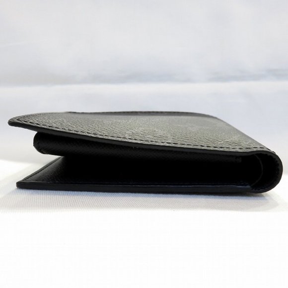 Louis Vuitton Monogram Eclipse Portefeuille Marco NM M62545 Wallet Bifold Men's - Picture 8 of 9